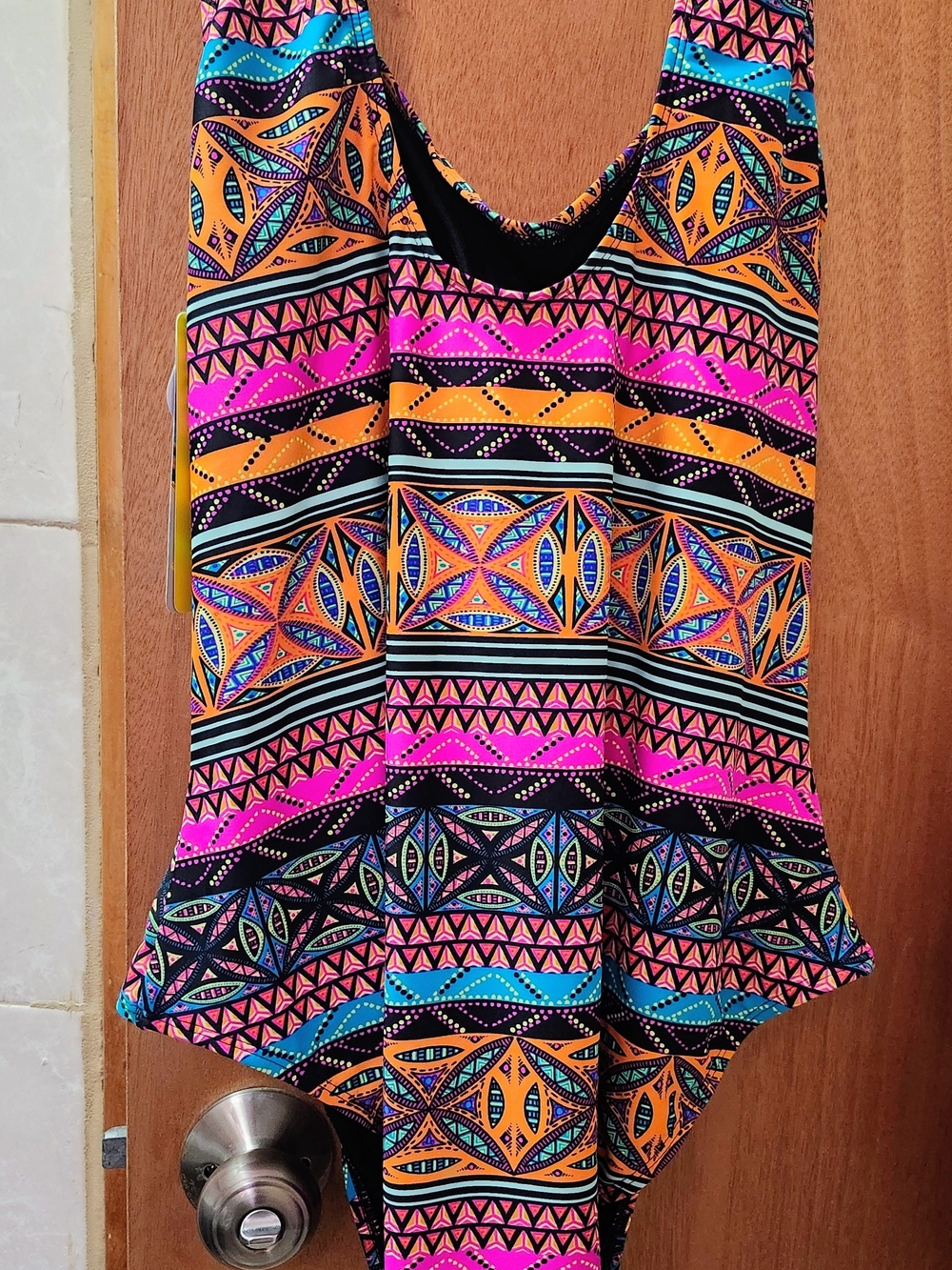 Multicolor full body swimsuit